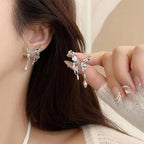 Y2K Butterfly Bow Earrings