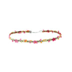 Cute Green Flower Choker Necklace
