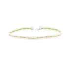Cute Green Flower Choker Necklace