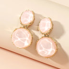 Candy Color Acrylic Earrings