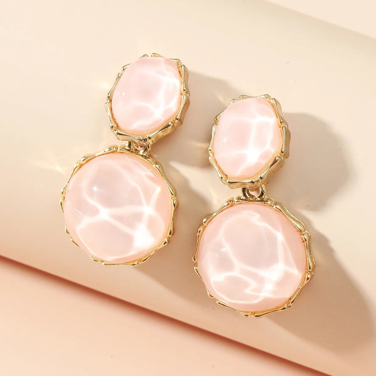 Candy Color Acrylic Earrings