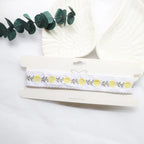 Cute Green Flower Choker Necklace