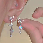 Y2K Butterfly Bow Earrings