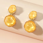 Candy Color Acrylic Earrings