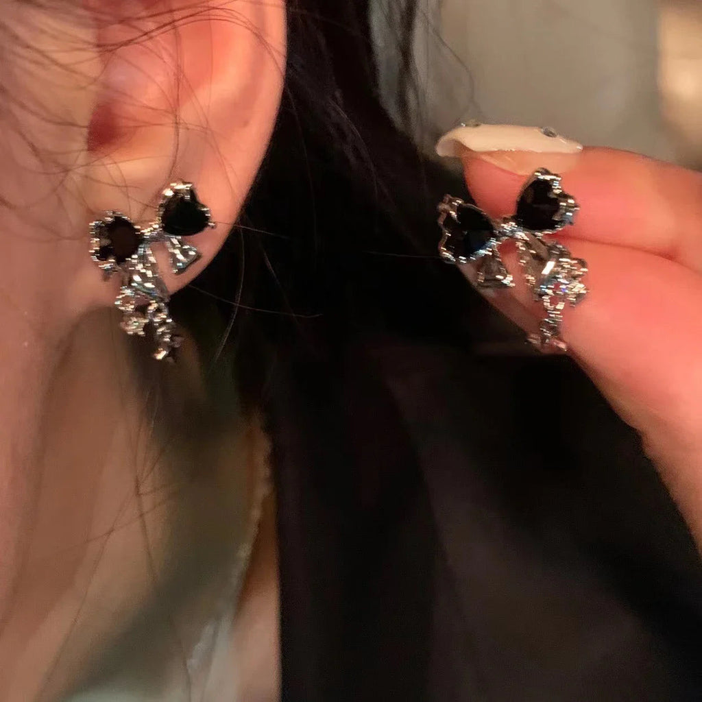 Y2K Butterfly Bow Earrings