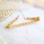 Cute Green Flower Choker Necklace