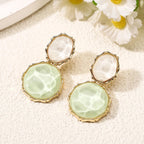 Candy Color Acrylic Earrings