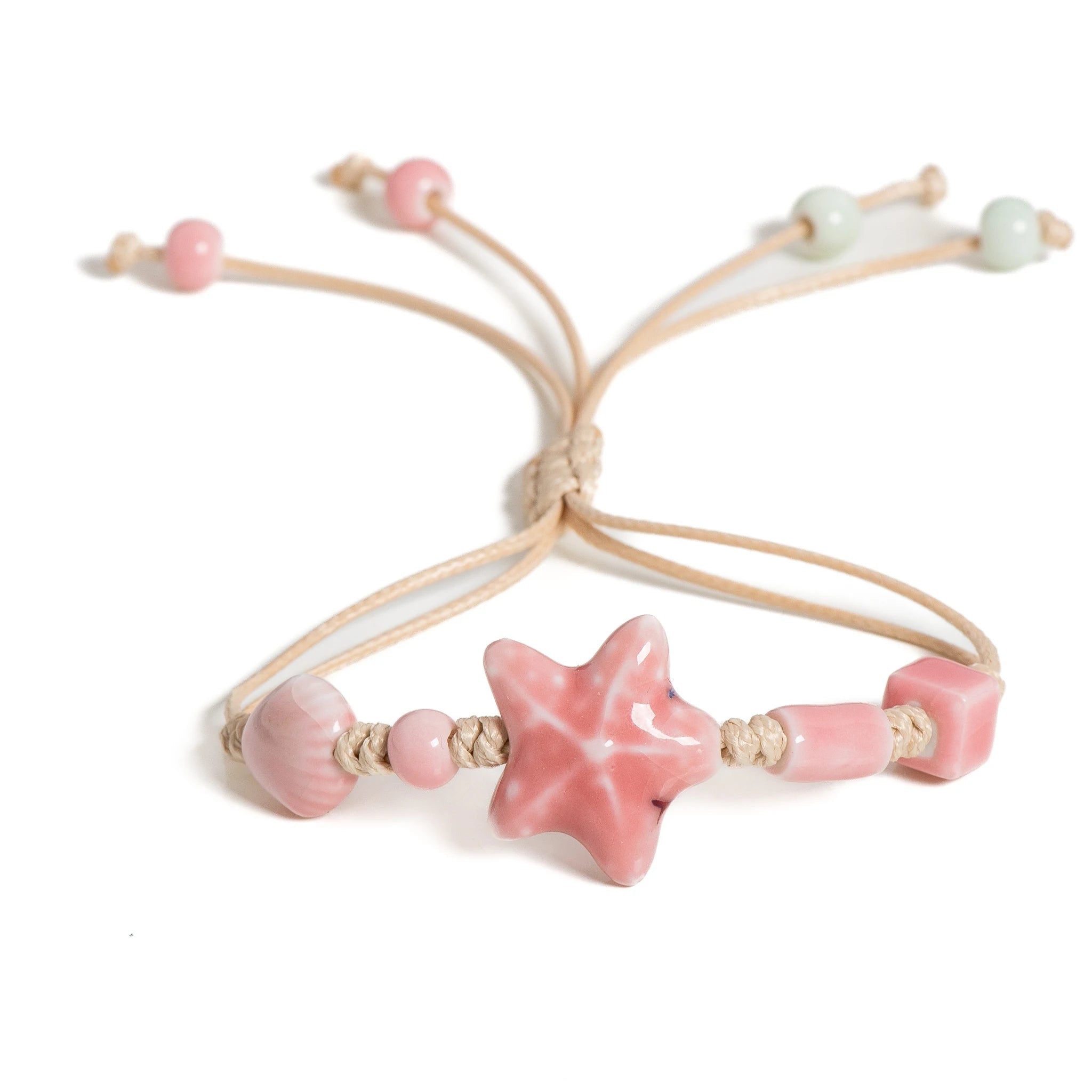 Handmade Boho Starfish Bracelet