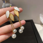 Korean Leaf Earrings
