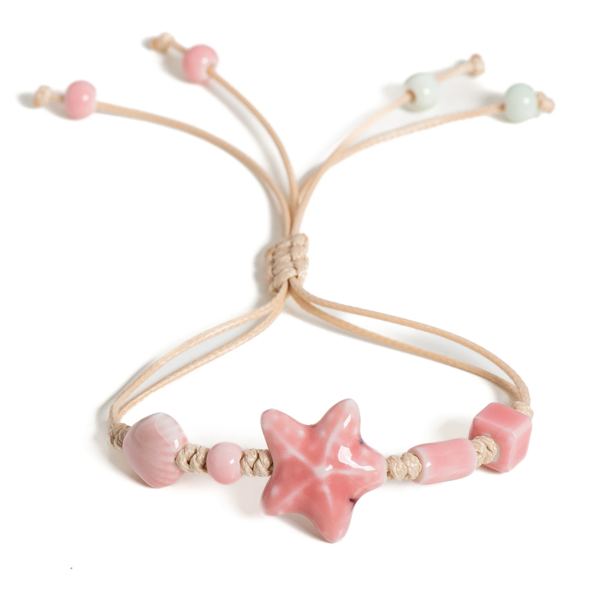 Handmade Boho Starfish Bracelet