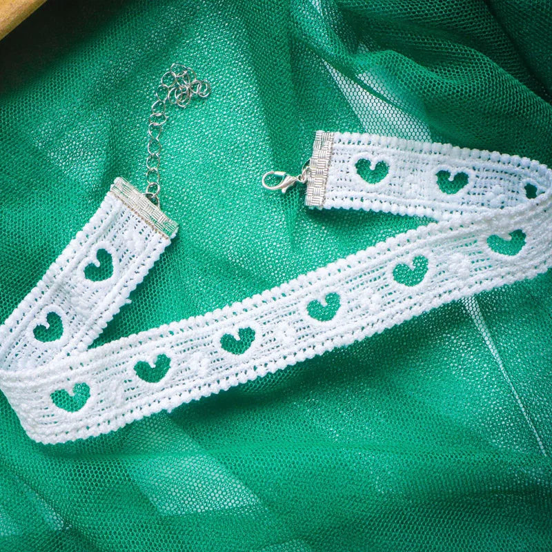 Sweet Lace Choker Necklace
