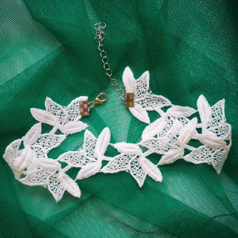Sweet Lace Choker Necklace