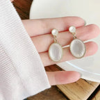 Dreamy Opal Drop Earrings