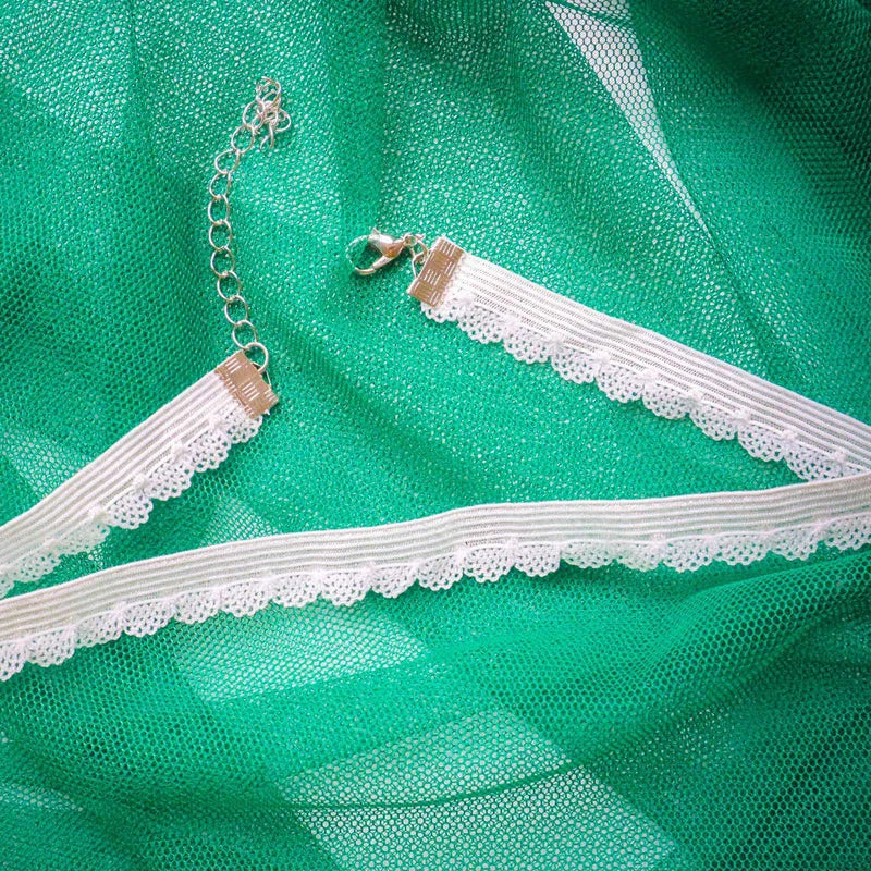 Sweet Lace Choker Necklace