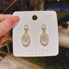 Dreamy Opal Drop Earrings
