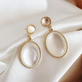 Dreamy Opal Drop Earrings