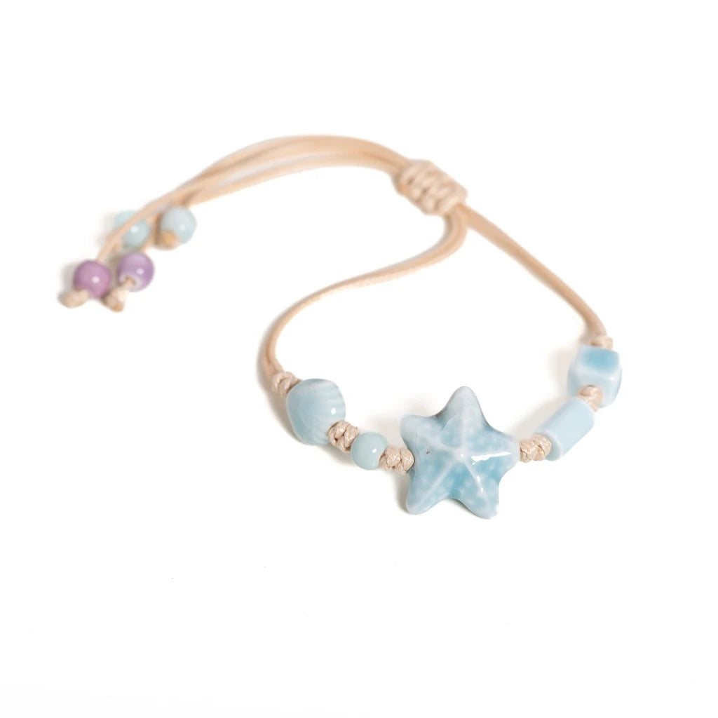 Handmade Boho Starfish Bracelet