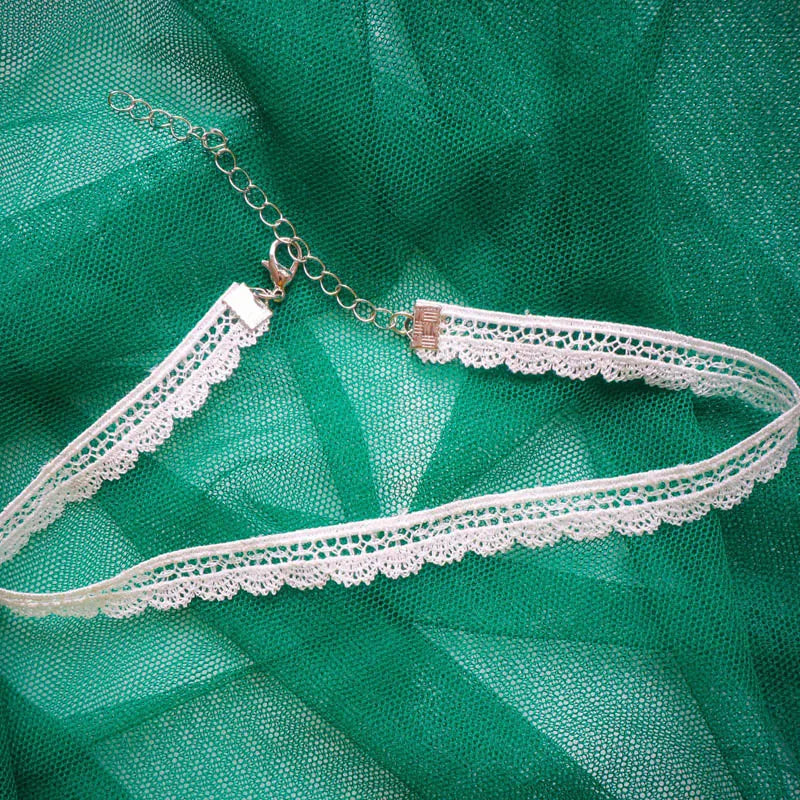 Sweet Lace Choker Necklace