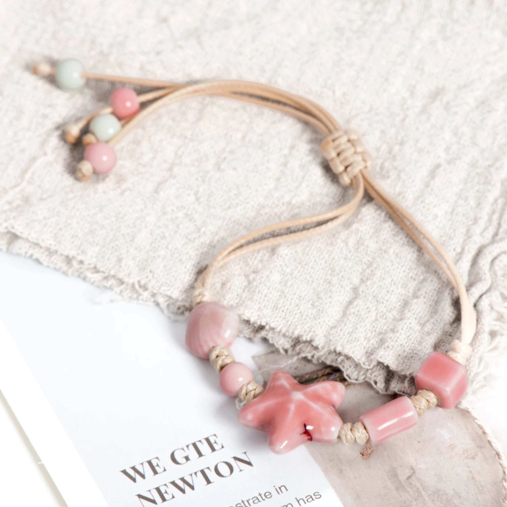 Handmade Boho Starfish Bracelet