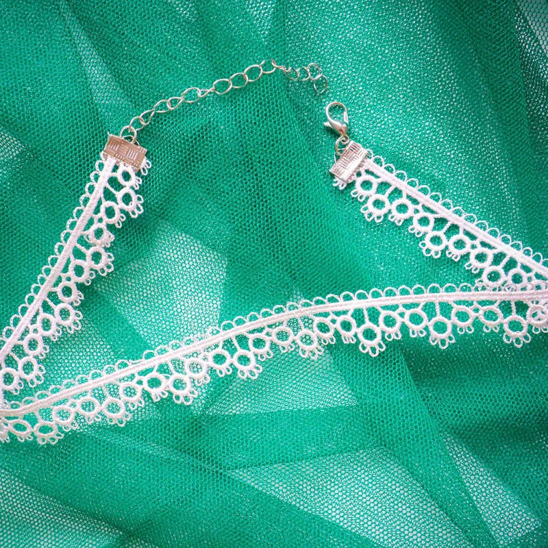 Sweet Lace Choker Necklace