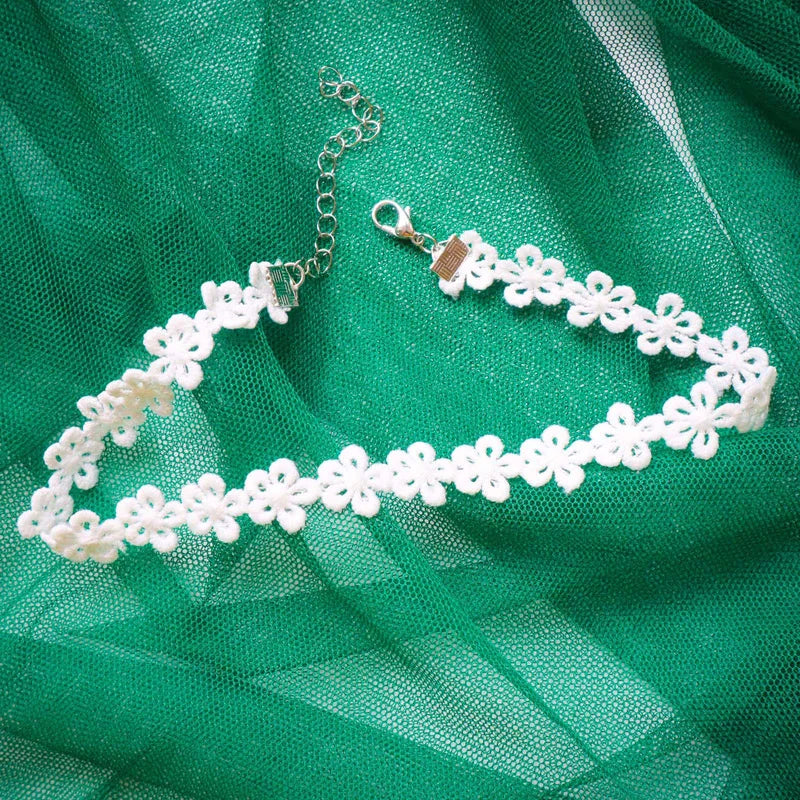 Sweet Lace Choker Necklace