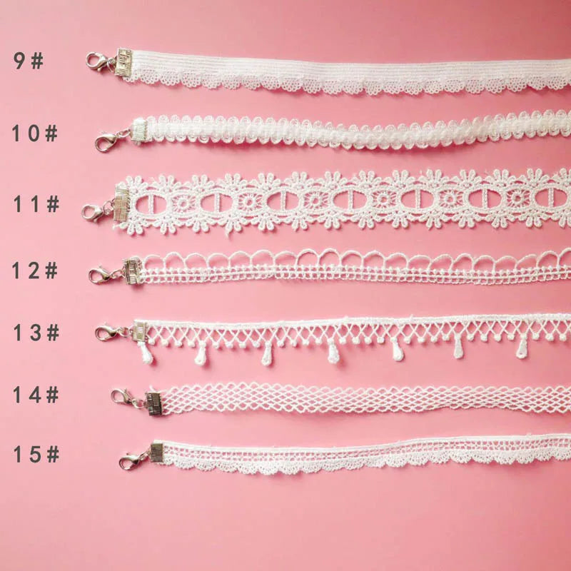 Sweet Lace Choker Necklace