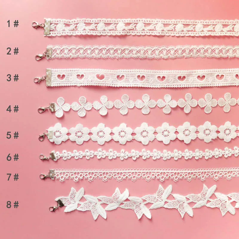 Sweet Lace Choker Necklace