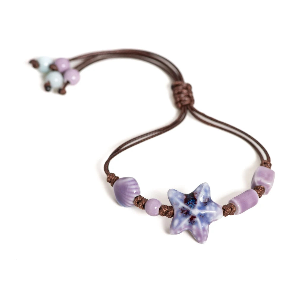 Handmade Boho Starfish Bracelet