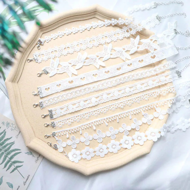 Sweet Lace Choker Necklace